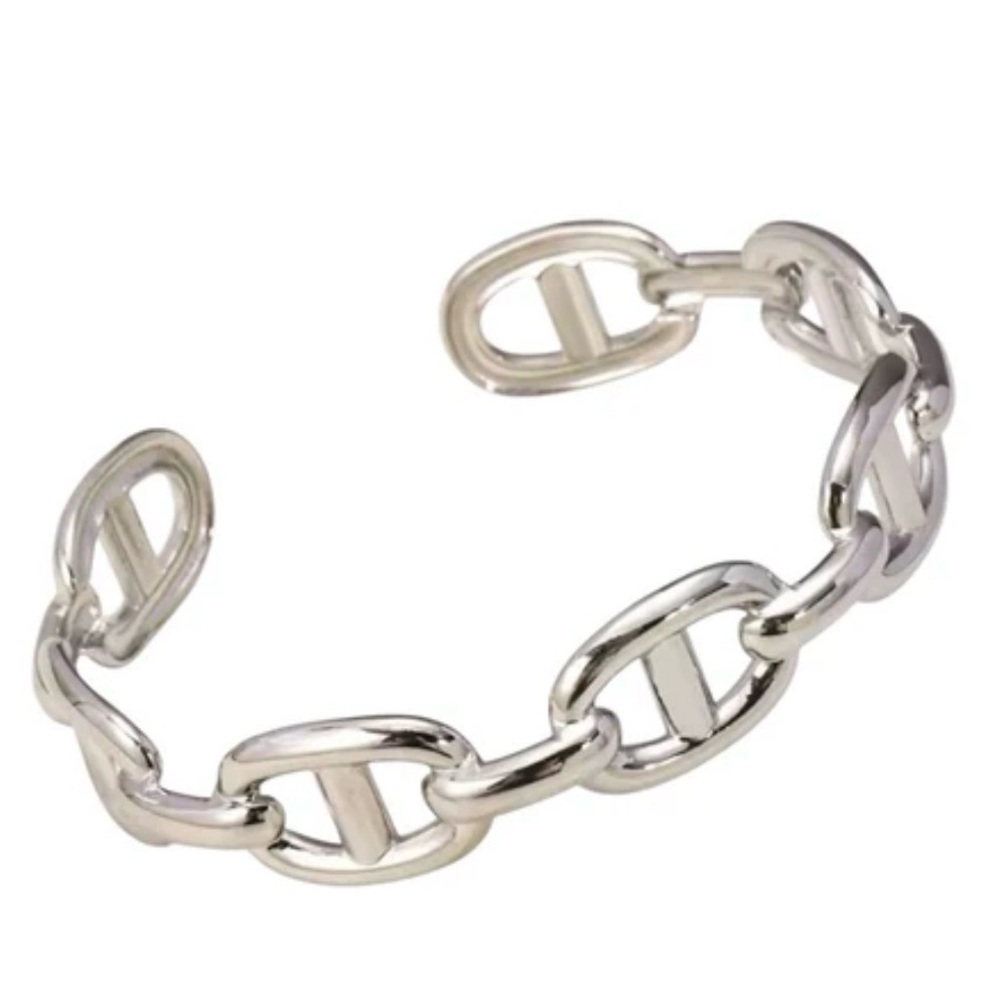 Silver Chain Link Bracelet
